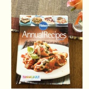 PILLSBURY Annual Recipes 2008 – Hardcover Cookbook – Bake‑Off Winners Included